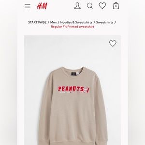 Snoopy Regular Fit Printed sweatshirt